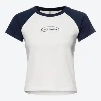 NKD Damen-T-Shirt mit Kontrast Raglan-Ärmeln Angebot