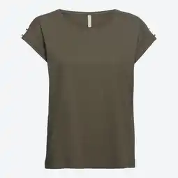 NKD Damen-T-Shirt mit Knöpfen an der Schulter Angebot