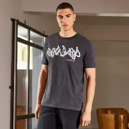 NKD Herren-T-Shirt mit Schriftzug Angebot