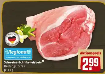 REWE Schweine-schinkeneisbein Angebot