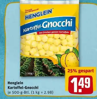 REWE Henglein kartoffel-gnocchi Angebot