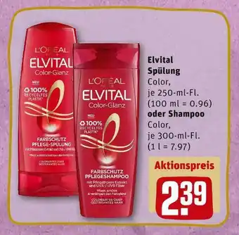 REWE Elvital spülung oder shampoo Angebot