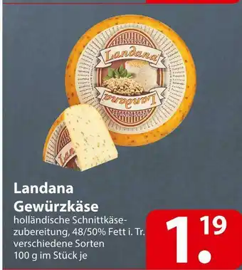 Famila Nord Ost Landana gewürzkäse Angebot