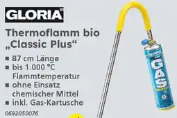 Globus Baumarkt GLORIA Thermoflamm bio „Classic Plus" Angebot