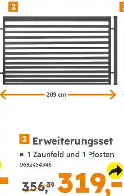 Globus Baumarkt POLBRAM Erweiterungsset Angebot