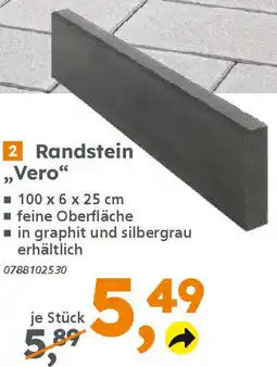 Globus Baumarkt Randstein ,,Vero" Angebot