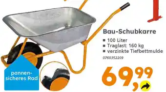 Globus Baumarkt Bau-Schubkarre Angebot