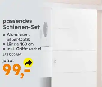 Globus Baumarkt passendes Schienen-Set Angebot