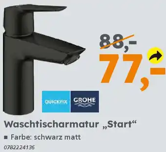 Globus Baumarkt GROHE Waschtischarmatur „Start" Angebot