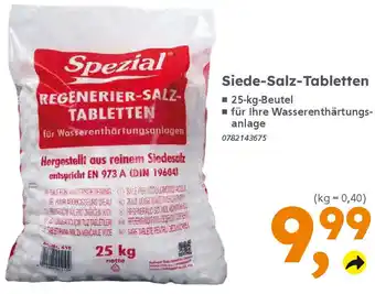 Globus Baumarkt Siede-Salz-Tabletten Angebot