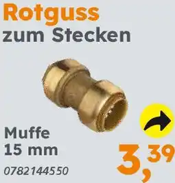 Globus Baumarkt Rotguss zum Stecken Angebot