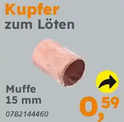 Globus Baumarkt Kupfer zum Löten Angebot