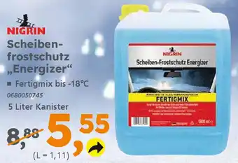 Globus Baumarkt NIGRIN Scheibenfrostschutz „Energizer" Angebot