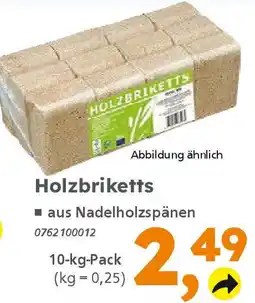 Globus Baumarkt Holzbriketts Angebot