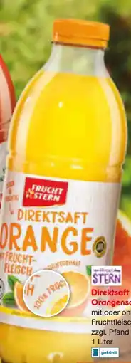 Netto Marken-Discount Fruchtstern Direktsaft Orangensaft Angebot