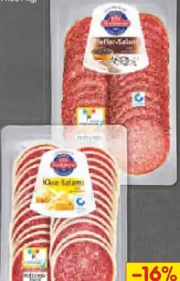 Netto Marken-Discount Stockmeyer Käsesalami Angebot