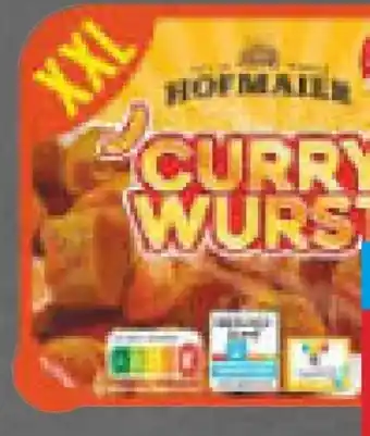 Netto Marken-Discount Hofmaier XXL Currywurst mit Sauce Angebot