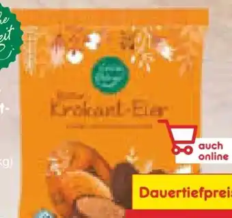 Netto Marken-Discount Fröhliche Osterzeit Blätter Krokant-Eier Angebot