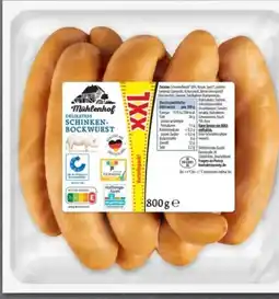 PENNY Mühlenhof Schinkenbockwurst XXL Angebot