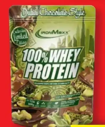 Lidl IronMaxx 100% Whey Protein Dubai Chocolate Style Angebot