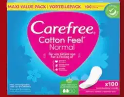 Lidl Carefree Cotton Feel Normal Slipeinlagen Angebot