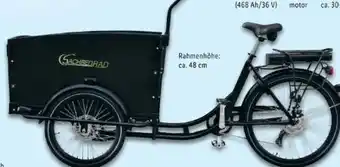 Lidl SachsenRad E-Lastenrad T1 Grand Trunk Angebot