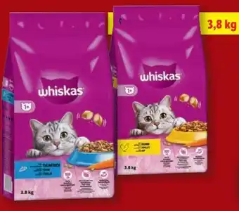 Lidl Whiskas Katzen-Trockenfutter Adult 1 + Angebot
