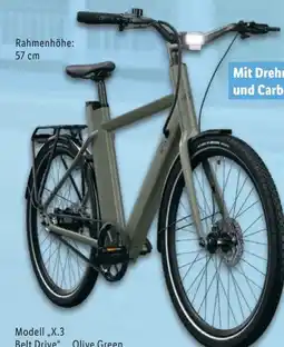 Lidl Crivit Urban E-Bike X.3 Belt Drive 27.5cm Angebot