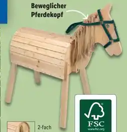 Lidl Playtive Holzpferd Angebot