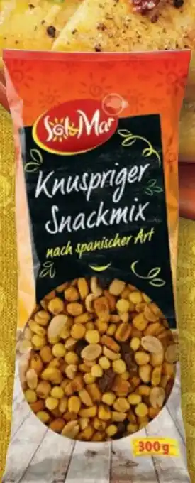 Lidl Sol & Mar Knuspriger Snackmix Angebot