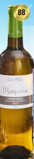 Lidl Navarra Mezquiriz Chardonnay vegan Angebot