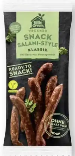 Scheck-in-Center Billie Green Veganer Snack Salami-Style Angebot