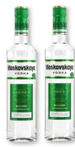 Scheck-in-Center Moskovskaya Vodka Angebot