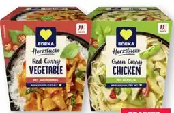 Scheck-in-Center Edeka Herzstücke Red Curry Vegetable mit Jasmin Reis Angebot