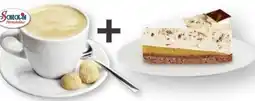 Scheck-in-Center Scheck-in Manufaktur Tasse Kaffee+1 Stück Bananen-Sahnetorte Angebot