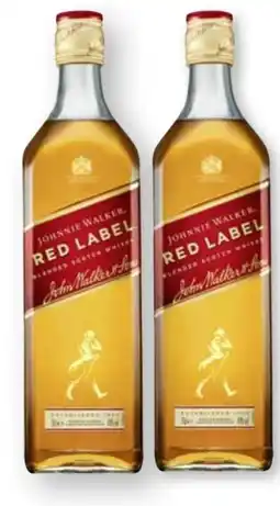 Scheck-in-Center Johnnie Walker Red Label Blended Scotch Whisky Angebot