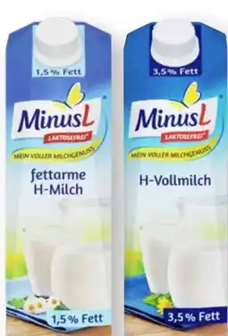 Scheck-in-Center Minus L Laktosefreie Haltbare Milch Angebot