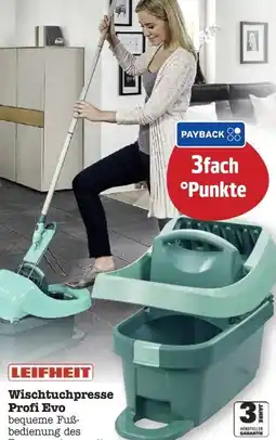 Scheck-in-Center Leifheit Wischtuchpresse Profi Evo Angebot