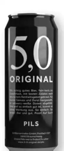 Scheck-in-Center Oettinger Original 5,0 Pils Angebot