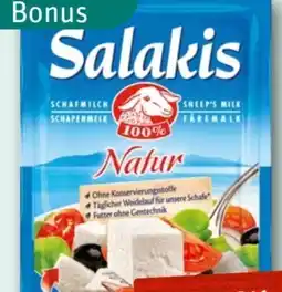 nahkauf Salakis Schafskäse Natur Angebot