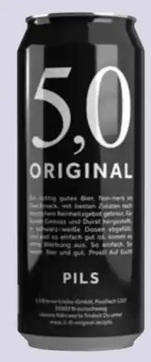 Edeka Oettinger Original 5,0 Pils Angebot