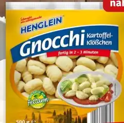 nahkauf Henglein Gnocchi Angebot