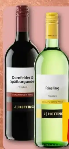 REWE Center J. Hettinger Riesling Angebot