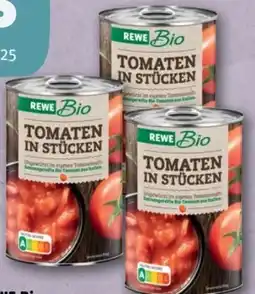 REWE Center Rewe Bio Tomaten in Stücken Angebot