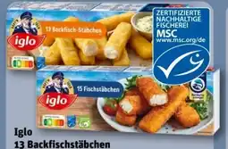 REWE Center Iglo Backfischstäbchen Angebot