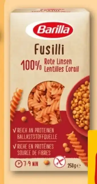 REWE Center Barilla Fusilli Rote Linsen Angebot