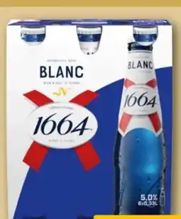 REWE Center Kronenbourg Brewery Bier 1664 Blanc Angebot