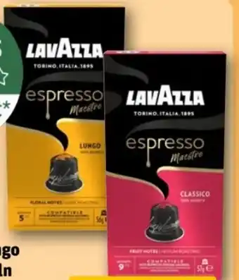 REWE Center Lavazza Espresso Lungo Kaffeekapseln Angebot