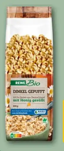 REWE Rewe Bio Dinkel gepufft Angebot