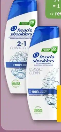 REWE Head & Shoulders Shampoo Classic Clean Angebot